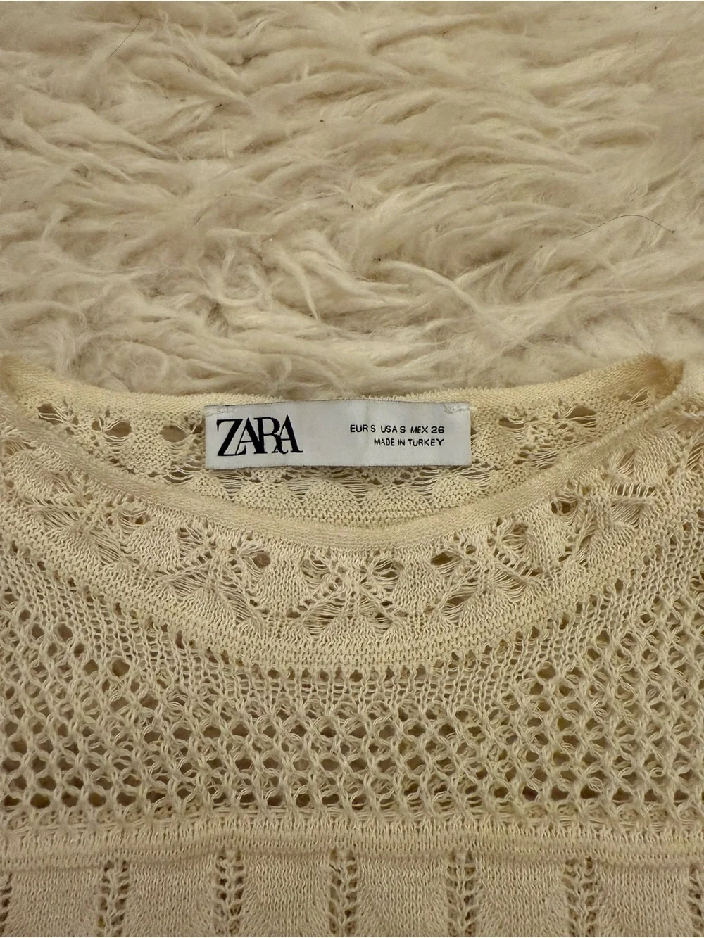 Zara Crochet Top